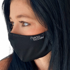 NANO face mask (2-layer with pocket and clip)