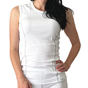 PRO NANO sleeveless scampolo shirt .women