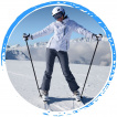 For skiing