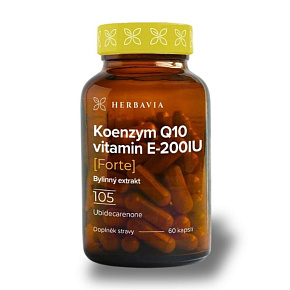 Koenzym Q10 - vitamín E [FORTE]