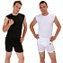 COOL NANO sleeveless scampolo shirt .men