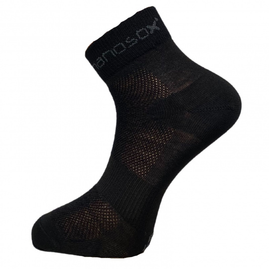 nanosox SPORT CYKLON Socken .schwarz+farbe