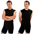 PRO NANO sleeveless scampolo shirt .men