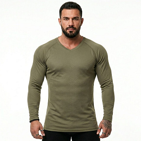 GOLF NANO T-shirt long sleeve V .men