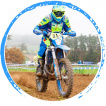 On a motorbike