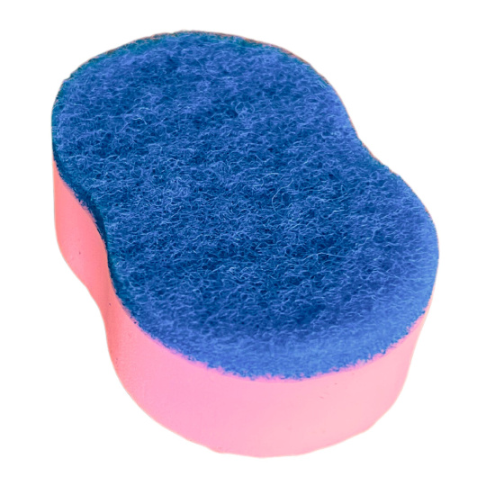 NANO CLEAN sponge with a wire brush - nanie scrub 2 pcs